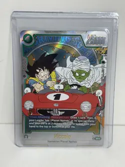 Dragon Ball Z Super Piccolo SB02-043 Alternate Art Manga Booster 02 (SB02) Card - Image 1