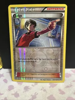 Judge 143/162 XY Breakthrough Reverse Pokemon Holo Foil Nice! - Image 1