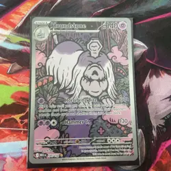 Pokemon TCG Houndstone Illustration Rare Card 145/132 Mega Evolutions - Image 1