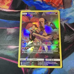 Pokemon TCG Torkoal Cosmic Eclipse Holo Card 237/236 Secret Rare - Image 1