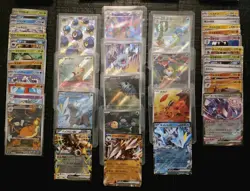 Japanese Pokemon Card Lot of (222): SV11B “Black Bolt” + SV11W “White Flare” - Image 1