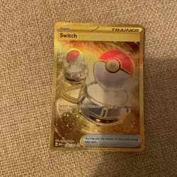 Switch 206/165 Pokemon 151 TCG Trading Card - Hyper Rare Trainer Item / MINT NEW - Image 1