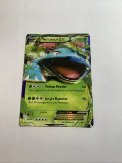 Pokemon TCG - Venusaur EX 1/146 Ultra Rare Holo Card - XY -MP - Image 1