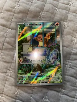 Pokemon TCG Obsidian Flames Charmander Promo Card SVPEN044 - Image 3