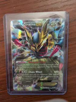 Pokemon Giratina-EX TCG Holo Rare Card Ancient Origins XY 57/98 - Image 1