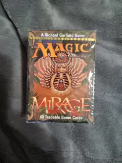 MTG Mirage Starter Deck 1996 Magic The Gathering Factory Sealed Mint 60 Cards - Image 1