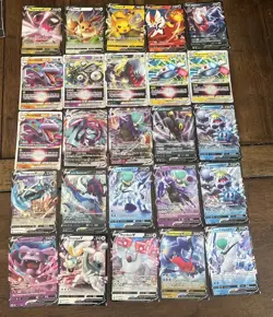 25 Pokemon Cards Star/v Bulk Lot Pokemon TCG Cards - Image 1