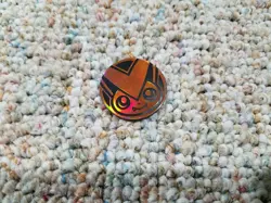 Pokemon Trading Card Game Red/Orange Victini Coin Mint - Image 1