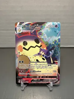 Pokemon Mimikyu VMAX Holo Ultra Rare TCG Card 2022 Brilliant Stars TG17/TG30 - Image 1