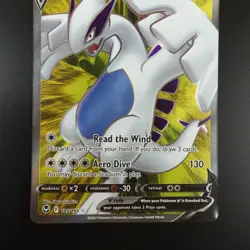 Lugia V 185/195 Pokemon Silver Tempest Full Art Holo Card - Image 3