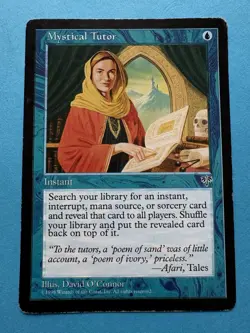 Mirage Mystical Tutor MTG Magic the Gathering LP - Image 1