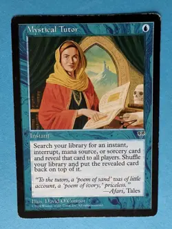 Mirage Mystical Tutor MTG Magic the Gathering LP - Image 3