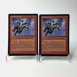 (2) MTG Seething Anger Stronghold Vintage 1998 Magic: The Gathering MP - Image 1