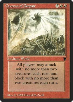 Caverns of Despair 1x MtG ENGLISH Legends LEG PLAYED - Image 1