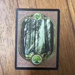 MTG Forest (UGL) Unglued Regular Basic Land Magic The Gathering - Image 1