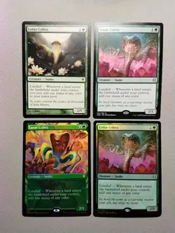 Lotus Cobra x4 Zendikar & Zendikar Rising - Image 1