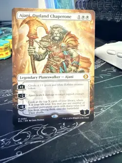 Ajani, Outland Chaperone (Borderless) Lorwyn Eclipsed Regular - Image 1