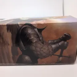 Vintage 1998 MAGIC THE GATHERING STORAGE BOX MTG 14" Serra Angel Weatherlight - Image 4