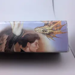 Vintage 1998 MAGIC THE GATHERING STORAGE BOX MTG 14" Serra Angel Weatherlight - Image 5