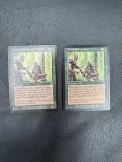 Magic the Gathering MTG Elvish Guidance Play Set Of 4 And 2 Wirewood Herald - Image 2