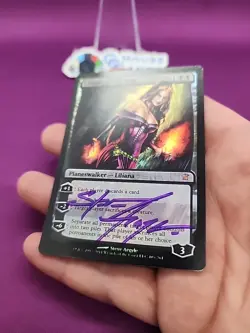 MTG Liliana Of The Veil Foil Avacyn Restored AVR Signed Steve Argyle *CCGHouse* - Image 3