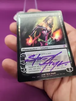 MTG Liliana Of The Veil Foil Avacyn Restored AVR Signed Steve Argyle *CCGHouse* - Image 5