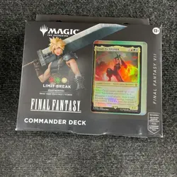 MTG: Final Fantasy VII Commander Deck- Limit Break, Box has Dents - Image 1