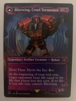 Blitzwing, Cruel Tormentor (Shattered Glass) Universes Beyond: Transformers... - Image 1