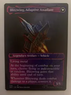 Blitzwing, Cruel Tormentor (Shattered Glass) Universes Beyond: Transformers... - Image 2