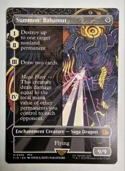 Summon: Bahamut (Borderless) 356 Final Fantasy Regular - Image 1