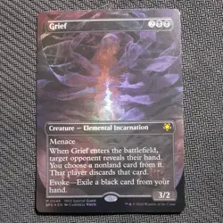 Grief - Borderless FOIL #46 Mythic, NM, MH3 Special Guests, MTG - Image 1