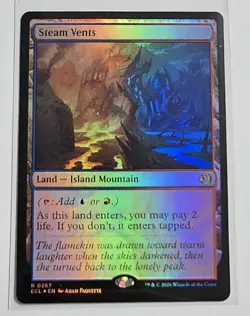 Steam Vents Lorwyn Eclipsed Foil MTG 0267 - Image 1