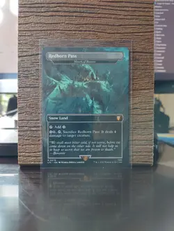 MTG Redhorn Pass - Mouth of Ronom Commander: The Lord of the Rings Mythic 0370 - Image 1