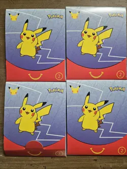 Lot Of 4 Pokemon 25th Anniversary 2021 McDonalds Promo Sealed Pack - Image 2