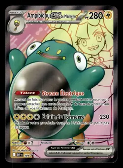 Carte Pokemon Ampibidou Ex De Mashynn Promo SVP194 Aventures Ensemble FR - Image 1