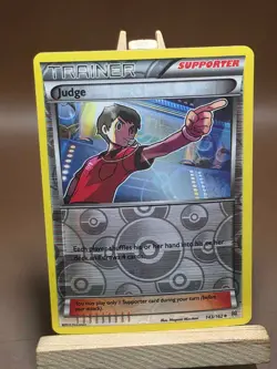 HP Pokemon Judge 143/162 Reverse Holo XY - BREAKthrough - Image 1