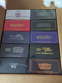 Pokemon Elite Trainer Box Sets X20 And 3 Booster Boxes - Image 2