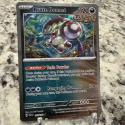 Brute Bonnet 123/182 Cosmos Holo Rare Promo Pokemon Paradox Rift 🔥 - Image 2