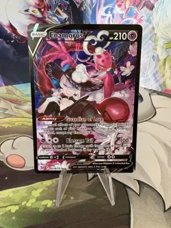 Enamorus v TG18/TG30 Pokemon TCG Lost Origin Trainer Gallery Holo Ultra Rare - Image 1