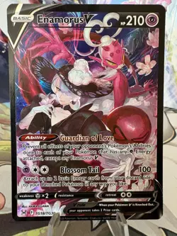 Enamorus v TG18/TG30 Pokemon TCG Lost Origin Trainer Gallery Holo Ultra Rare - Image 2