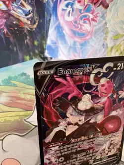 Enamorus v TG18/TG30 Pokemon TCG Lost Origin Trainer Gallery Holo Ultra Rare - Image 3