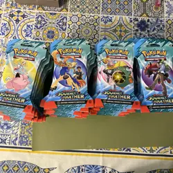 Pokemon TCG Journey Together Sleeved Booster Packs Sealed Lot Of 25 - Image 1