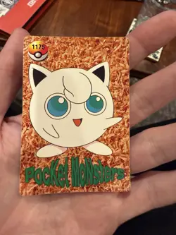 Pokemon Pocket Monsters Vending Prism Holo Vintage Sticker MR. MIME #1155 rare - Image 2