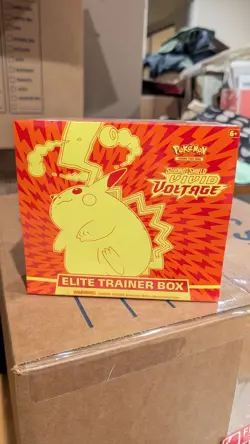 Pokemon TCG Sword & Shield Vivid Voltage Elite Trainer Box ETB Factory Sealed - Image 1