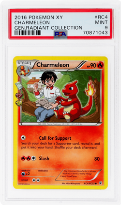 2016 Pokemon XY Generations Charmeleon Radiant Collection #RC4 PSA 9 - Image 1