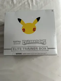Pokemon TCG: 25th Anniversary Celebrations Elite Trainer Box (2021) 820650809439 - Image 1
