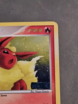 Pokemon 2005 Flareon 5/115 Holo, Unseen Forces. - Image 5