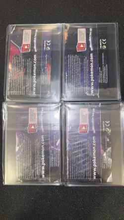 Pokemon TCG Hidden Fates Booster Packs x4 - Complete Art Set w/Protection - Image 2