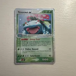 Venusaur ex 112/112 FireRed & LeafGreen Holo Ultra Rare Pokemon TCG Nintendo - Image 1