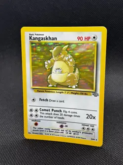 Vintage Pokemon Holo Kangaskhan 5/64 Jungle Wizards Of The Coast 1999 - Image 2